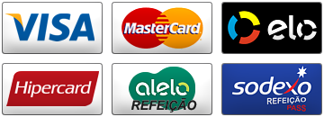 Aceitamos os Cartões